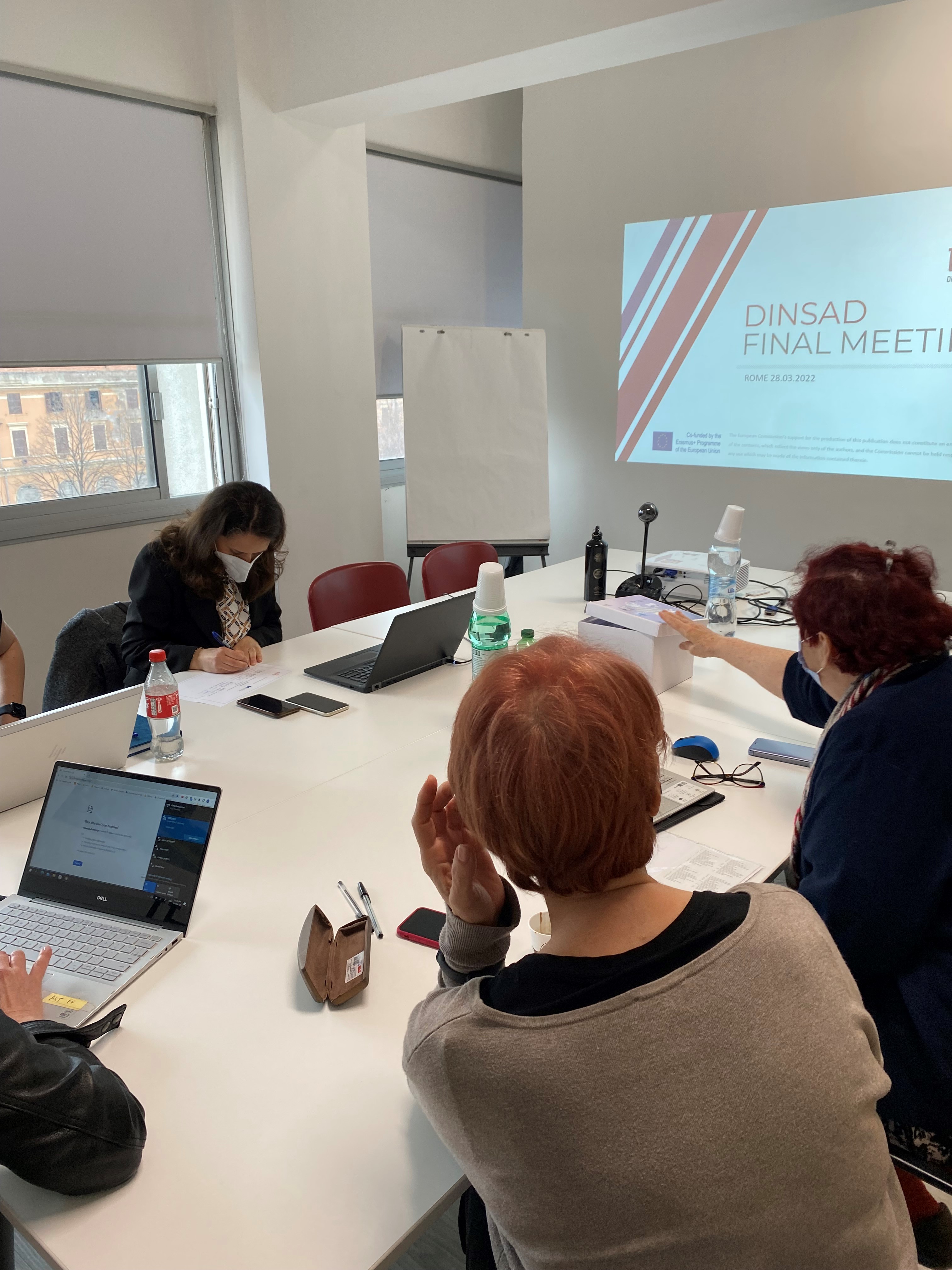 DInSAd Project - Conference of Τransnational partners - Monday 28/03/2022
